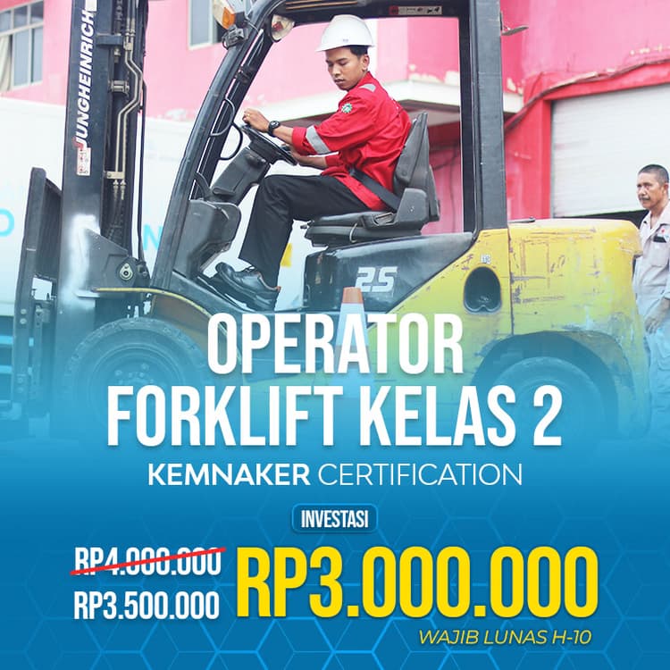 Operator Forklift Kelas 2 Kemnaker